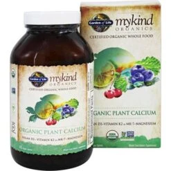 Garden Of Life Mykind Organics Plant Calcium 180 Tablets 180 Pcs