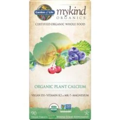 Garden Of Life Mykind Organics Plant Calcium 90 Tablets 90 Pcs