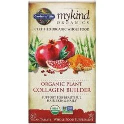 Garden Of Life Mykind Organics Plant Collagen Builder 60 Tablets