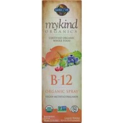 Garden Of Life Mykind Organics Vitamin B12 Spray Raspberry 58ml