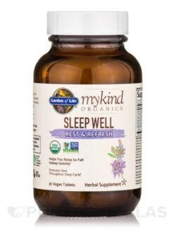 Mykind Organics Sleep Well Rest & Refresh - 30 Vegan Tablets -Garden Of Life Shop images 109