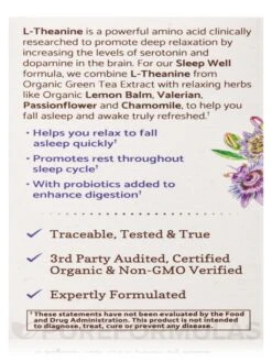 Mykind Organics Sleep Well Rest & Refresh - 30 Vegan Tablets -Garden Of Life Shop images 112