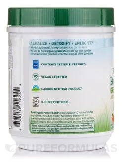 Raw Organic Perfect Food® Green Superfood Powder, Apple Flavor - 8.14 Oz (231 Grams) -Garden Of Life Shop images 121