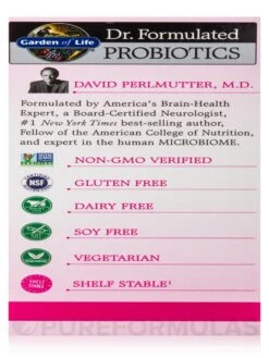 Dr. Formulated Probiotics Once Daily Women's - 30 Vegetarian Capsules -Garden Of Life Shop images 133