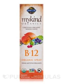 Mykind Organics B12 Spray Liquid, Raspberry Flavor - 2 Fl. Oz (58 Ml) 14 Mykind Organics B12 Spray Liquid, Raspberry Flavor - 2 Fl. Oz (58 Ml) -Garden Of Life Shop images 14