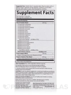 Dr. Formulated Probiotics Mood+ - 60 Vegetarian Capsules -Garden Of Life Shop images 144