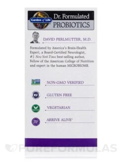 Dr. Formulated Probiotics Mood+ - 60 Vegetarian Capsules -Garden Of Life Shop images 145