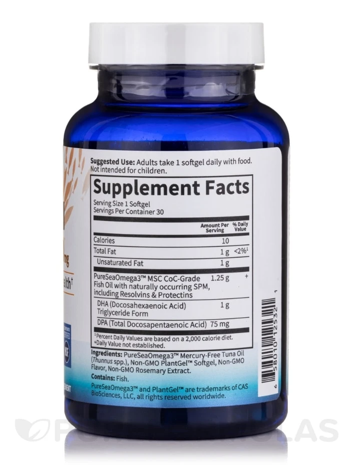 Dr. Formulated DHA 1,000 Mg, Citrus Flavor - 30 Softgels 1 Dr. Formulated DHA 1,000 Mg, Citrus Flavor - 30 Softgels
