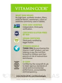 Vitamin Code® - Raw B Complex™ - 60 Vegan Capsules 16 Vitamin Code® - Raw B Complex™ - 60 Vegan Capsules -Garden Of Life Shop images 167