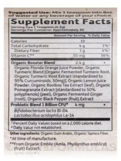 Mykind Organics Turmeric Boost Inflammatory Response Powder - 4.76 Oz (136 Grams) -Garden Of Life Shop images 177