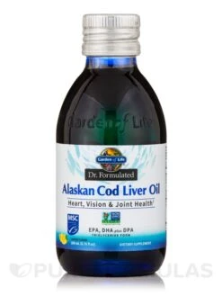 Dr. Formulated Alaskan Cod Liver Oil, Lemon Flavor - 6.76 Fl. Oz (200 Ml)
