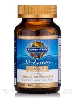Omega-Zyme Ultra - 90 Vegetarian Capsules -Garden Of Life Shop images 2