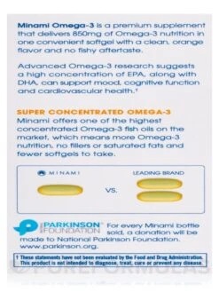 Minami Supercritical Omega-3 Fish Oil, Orange Flavor - 60 Softgels -Garden Of Life Shop images 200