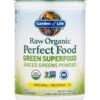 Raw Organic Perfect Food® Green Superfood Juiced Greens Powder, Pineapple Flavor - 14.6 Oz (414 Grams)