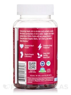 Organic Beet Gummies, Raspberry Flavor - 60 Gummies -Garden Of Life Shop images 228