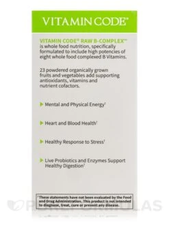 Vitamin Code® - Raw B-Complex™ - 120 Vegan Capsules -Garden Of Life Shop images 259