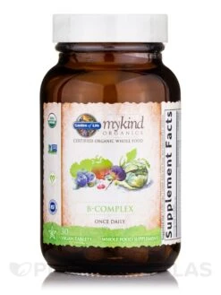 Mykind Organics B-Complex - 30 Vegan Tablets -Garden Of Life Shop images 293