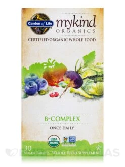 Mykind Organics B-Complex - 30 Vegan Tablets -Garden Of Life Shop images 294
