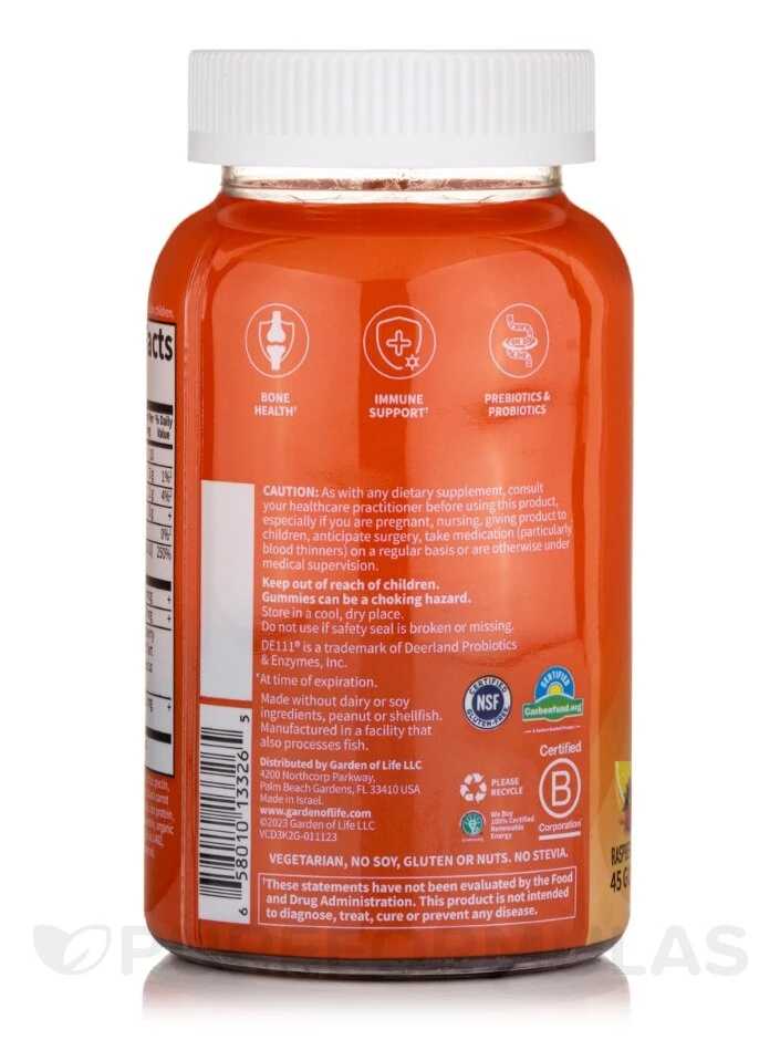 Vitamin Code® D3 And K2, Raspberry Lemon Flavor - 45 Gummies 3 Vitamin Code® D3 And K2, Raspberry Lemon Flavor - 45 Gummies - Image 3