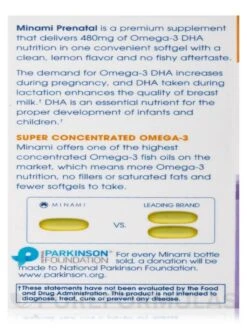 Minami Supercritical Prenatal Omega-3 Fish Oil, Lemon Flavor - 30 Softgels 18 Minami Supercritical Prenatal Omega-3 Fish Oil, Lemon Flavor - 30 Softgels -Garden Of Life Shop images 370