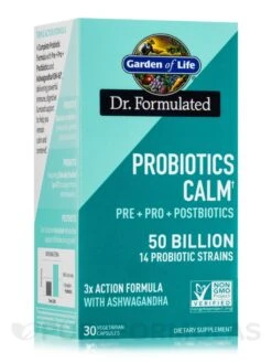 Dr. Formulated Probiotics Calm 50 Billion - 30 Vegetarian Capsules