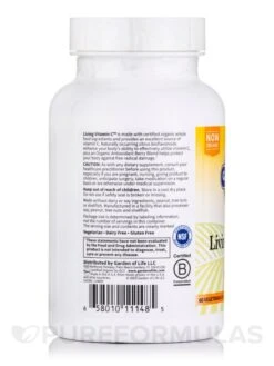 Living Multi® Vitamin C - 60 Vegetarian Caplets -Garden Of Life Shop images 401