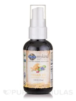 Mykind Organics Vegan D3 Spray, Vanilla Flavor - 2 Fl. Oz (58 Ml) -Garden Of Life Shop images 412