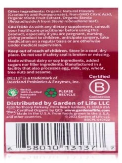 Organic Beets Detox Powder, Cranberry Pomegranate Flavor - 3.7 Oz (105 Grams) -Garden Of Life Shop images 461