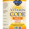 Vitamin Code® - Raw D3™ 5000 IU - 60 Vegetarian Capsules