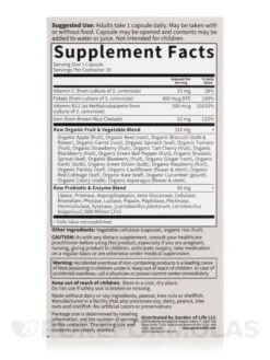 Vitamin Code® - Raw Iron - 30 Vegetarian Capsules 15 Vitamin Code® - Raw Iron - 30 Vegetarian Capsules -Garden Of Life Shop images 485