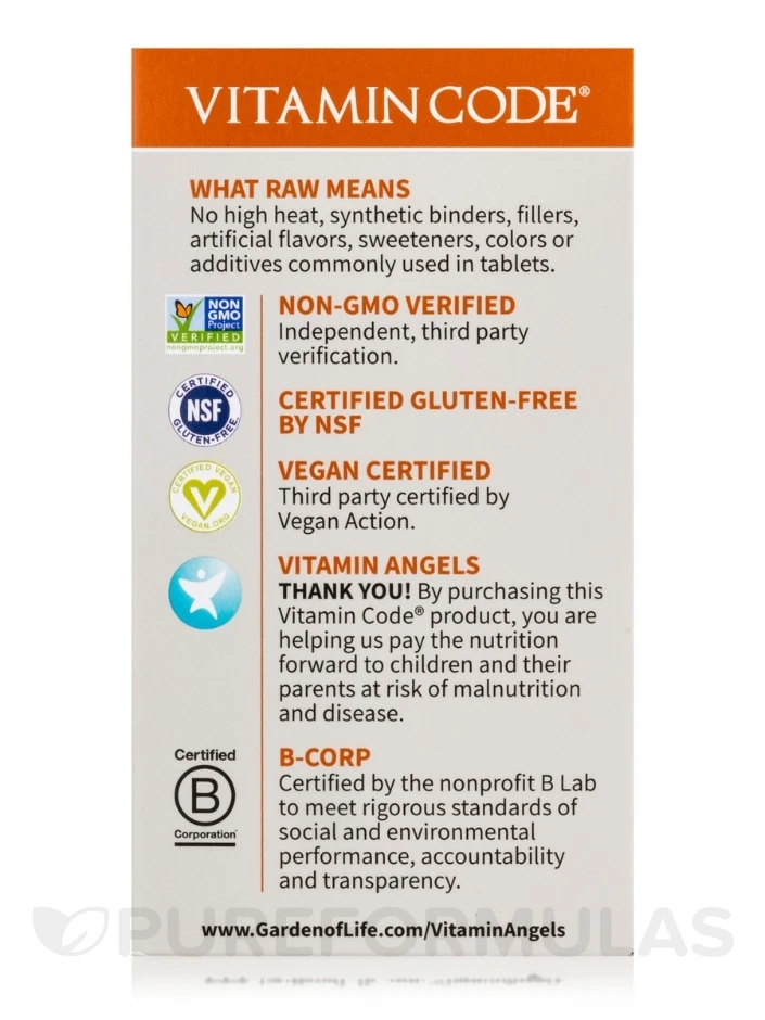 Vitamin Code® - Raw Iron - 30 Vegetarian Capsules 6 Vitamin Code® - Raw Iron - 30 Vegetarian Capsules - Image 6