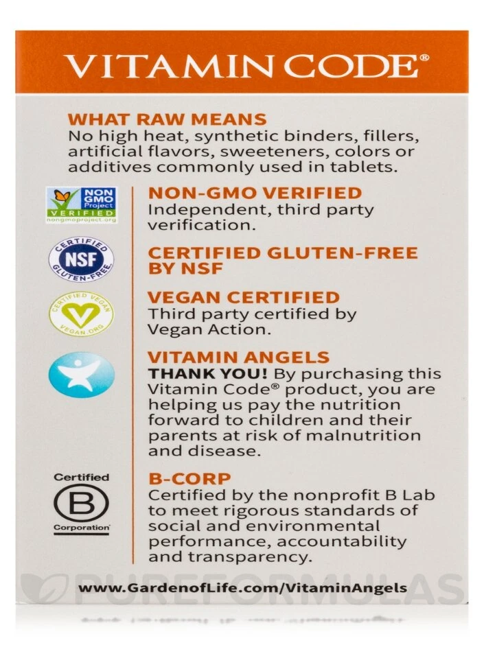 Vitamin Code® - Raw Iron - 30 Vegetarian Capsules 9 Vitamin Code® - Raw Iron - 30 Vegetarian Capsules - Image 9