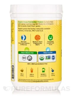 Dr. Formulated Keto Organic Grass Fed Butter Powder - 10.58 Oz (300 Grams) 7 Dr. Formulated Keto Organic Grass Fed Butter Powder - 10.58 Oz (300 Grams) -Garden Of Life Shop images 494