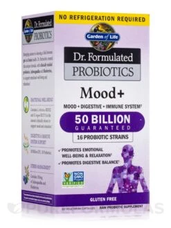 Dr. Formulated Probiotics Mood+ (Shelf Stable) - 60 Vegetarian Capsules