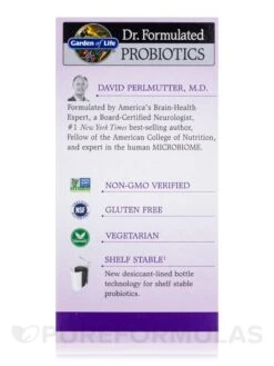Dr. Formulated Probiotics Mood+ (Shelf Stable) - 60 Vegetarian Capsules 16 Dr. Formulated Probiotics Mood+ (Shelf Stable) - 60 Vegetarian Capsules -Garden Of Life Shop images 502
