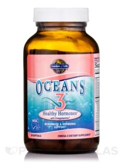 Oceans 3™ - Healthy Hormones™ - 90 Softgels -Garden Of Life Shop images 51
