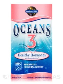 Oceans 3™ - Healthy Hormones™ - 90 Softgels -Garden Of Life Shop images 52