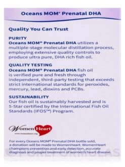 Oceans 3™ - Oceans Mom™ - 30 Softgels -Garden Of Life Shop images 557