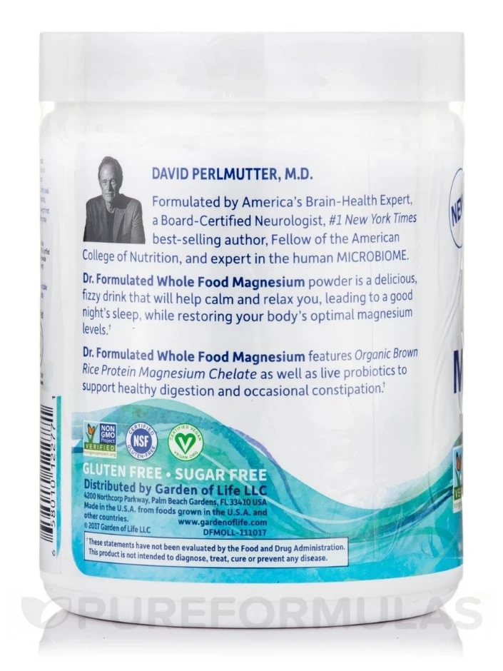 Dr. Formulated Whole Food Magnesium, Orange Flavor - 14.8 Oz (419.5 Grams) 3 Dr. Formulated Whole Food Magnesium, Orange Flavor - 14.8 Oz (419.5 Grams) - Image 3