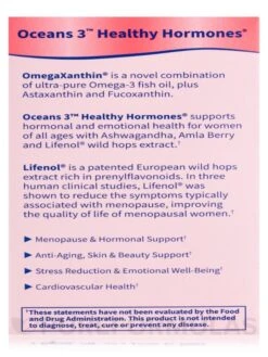 Oceans 3™ - Healthy Hormones™ - 90 Softgels -Garden Of Life Shop images 58