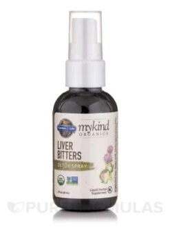 Mykind Organics Liver Bitters Detox Spray - 2 Fl. Oz (58 Ml) -Garden Of Life Shop images 589