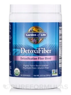 Organic DetoxiFiber® Powder - 300 Grams