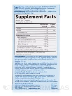 Oceans 3™ - Beyond Omega 3™ - 60 Softgels -Garden Of Life Shop images 602