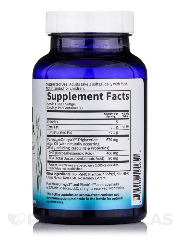 Dr. Formulated Prenatal DHA Vegan - 30 Softgels 2 Dr. Formulated Prenatal DHA Vegan - 30 Softgels - Image 2