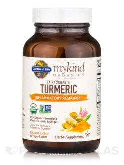 Mykind Organics Extra Strength Turmeric Inflammatory Response - 60 Vegan Tablets -Garden Of Life Shop images 644