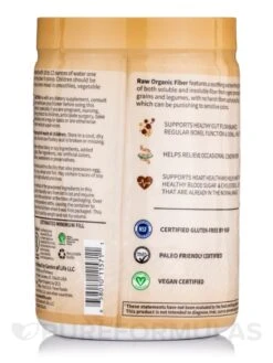 Raw Organic Fiber Powder - 9 Oz (268 Grams) -Garden Of Life Shop images 674