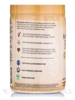Raw Organic Fiber Powder - 9 Oz (268 Grams) -Garden Of Life Shop images 675