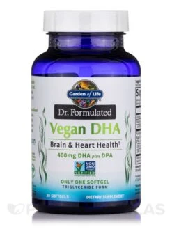 Dr. Formulated Vegan DHA - 30 Softgels