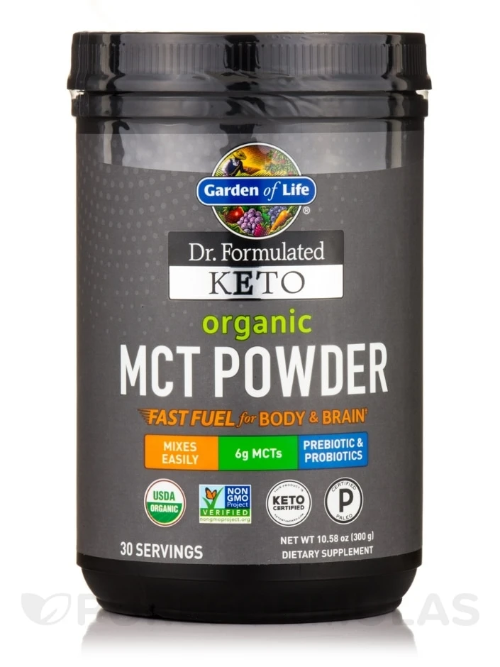 Dr. Formulated Keto Organic MCT Powder - 10.58 Oz (300 Grams) 1 Dr. Formulated Keto Organic MCT Powder - 10.58 Oz (300 Grams)