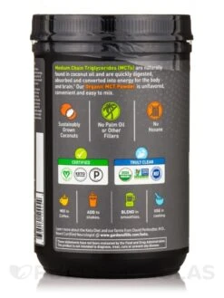 Dr. Formulated Keto Organic MCT Powder - 10.58 Oz (300 Grams) 7 Dr. Formulated Keto Organic MCT Powder - 10.58 Oz (300 Grams) -Garden Of Life Shop images 94